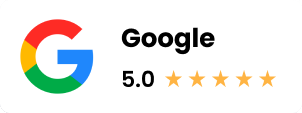5 Star Google Reviews Badge